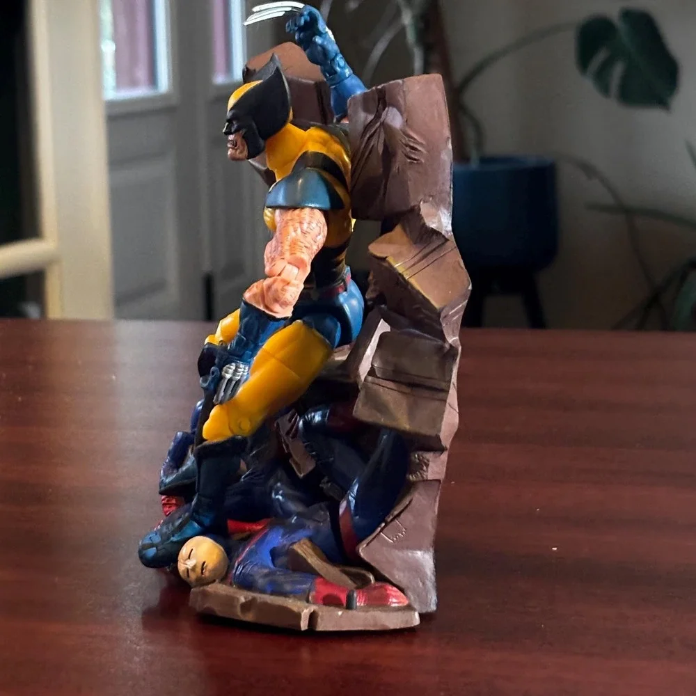 Marvel Legends Wolverine Action Figure | Toy Biz 2002, Series III, Displayed